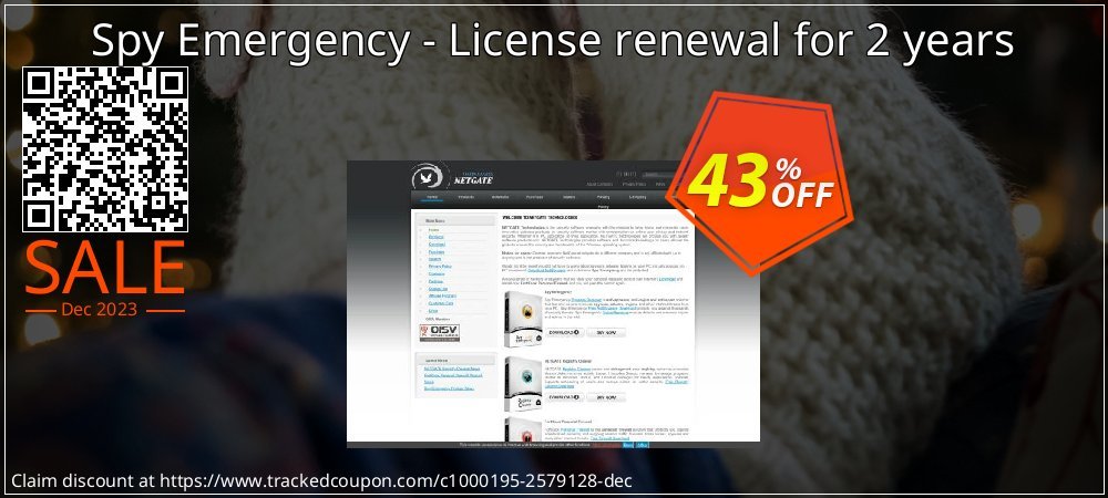 Spy Emergency - License renewal for 2 years coupon on Easter Day discounts