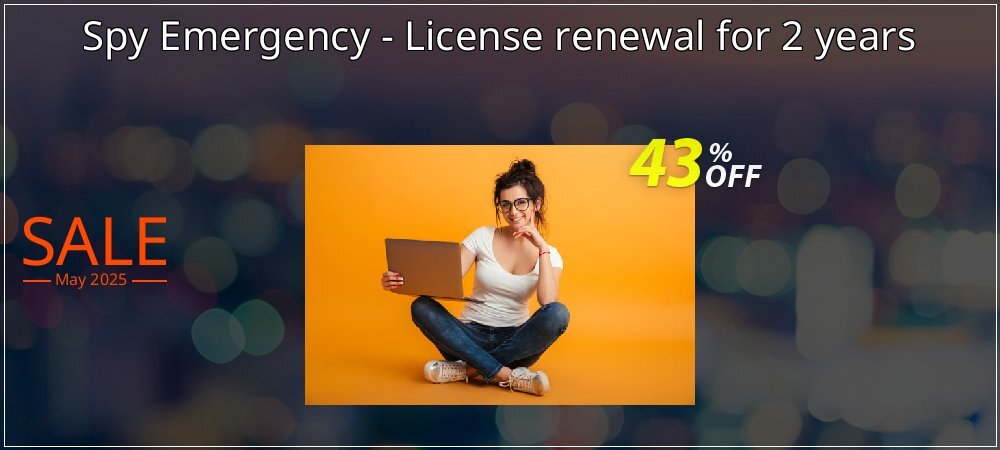 Spy Emergency - License renewal for 2 years coupon on Easter Day discounts