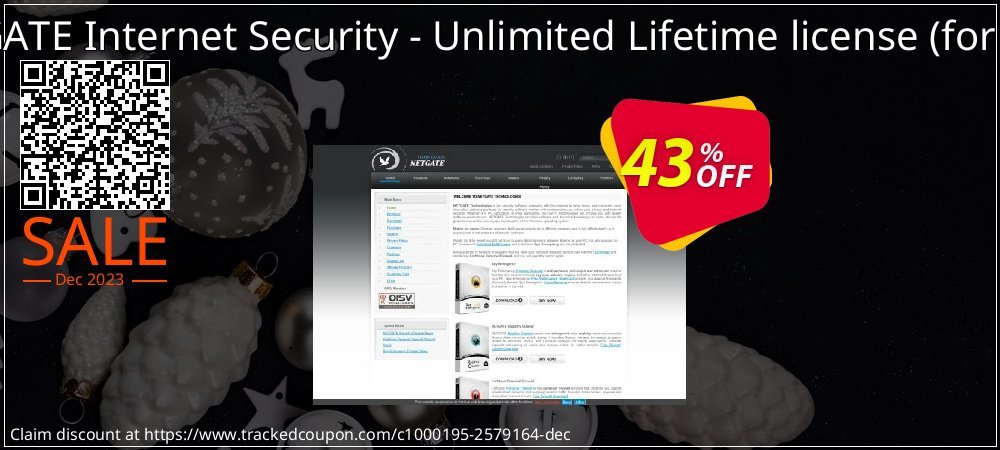 NETGATE Internet Security - Unlimited Lifetime license - for 5 PC  coupon on Tell a Lie Day discounts