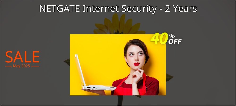 NETGATE Internet Security - 2 Years coupon on World Party Day sales