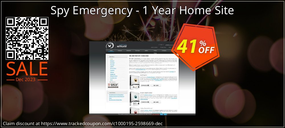Spy Emergency - 1 Year Home Site coupon on April Fools' Day promotions