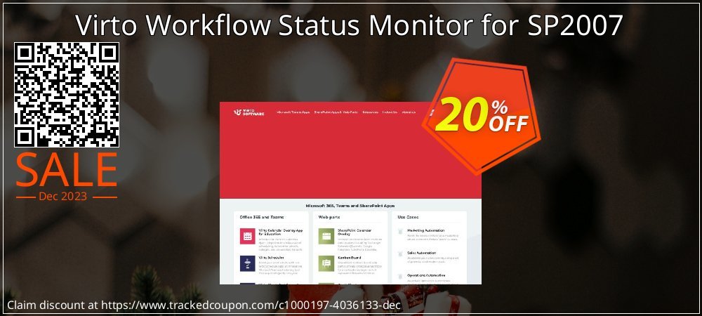 Virto Workflow Status Monitor for SP2007 coupon on Constitution Memorial Day offering sales