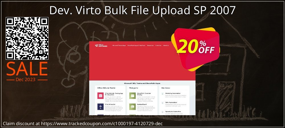 Dev. Virto Bulk File Upload SP 2007 coupon on Tell a Lie Day sales