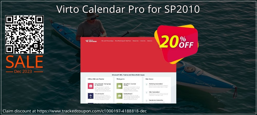Virto Calendar Pro for SP2010 coupon on Virtual Vacation Day discount