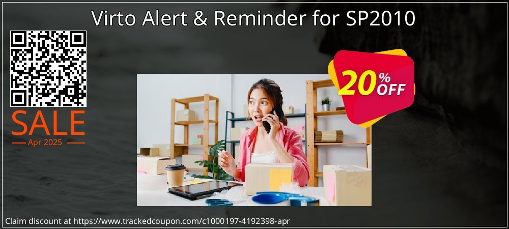 Virto Alert & Reminder for SP2010 coupon on Easter Day offer