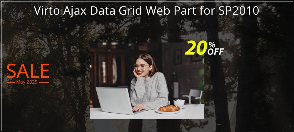 Virto Ajax Data Grid Web Part for SP2010 coupon on April Fools' Day deals