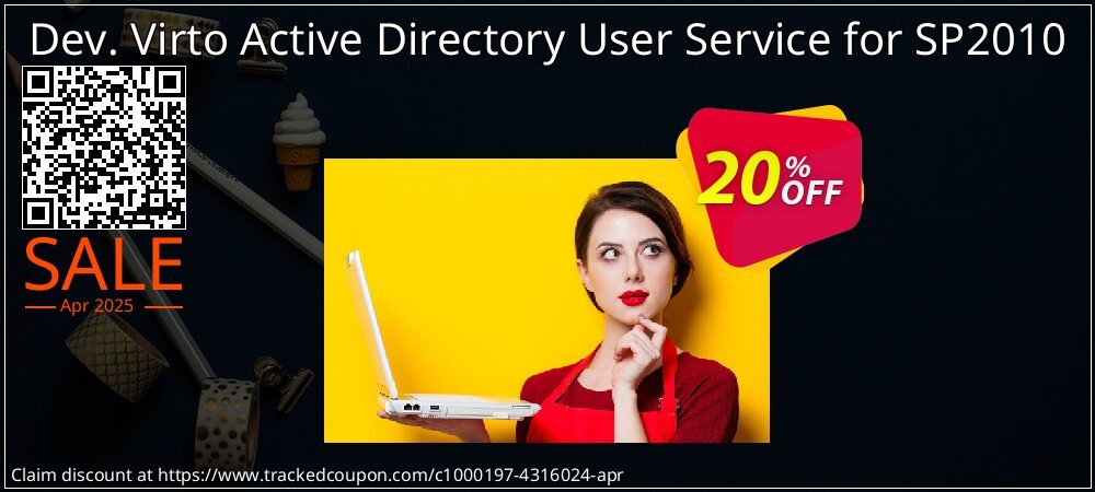 Dev. Virto Active Directory User Service for SP2010 coupon on April Fools' Day discount