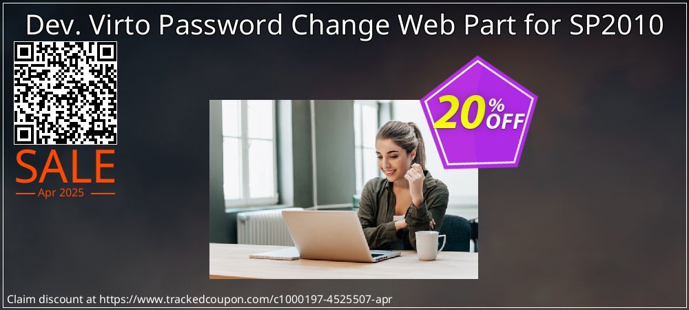 Dev. Virto Password Change Web Part for SP2010 coupon on April Fools Day offer