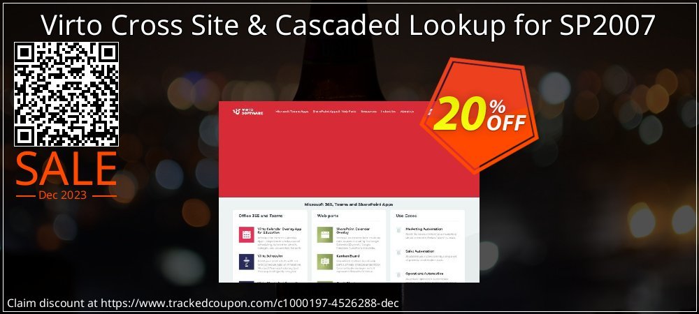 Virto Cross Site & Cascaded Lookup for SP2007 coupon on Constitution Memorial Day offer