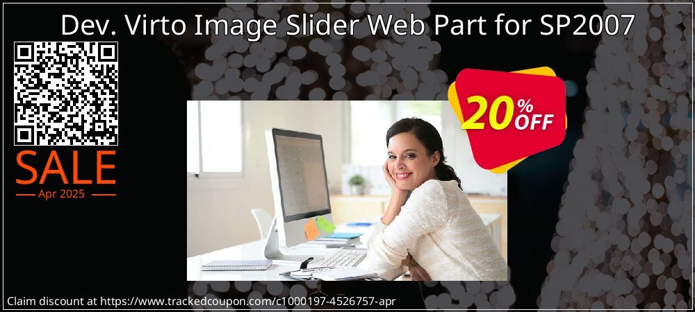 Dev. Virto Image Slider Web Part for SP2007 coupon on April Fools' Day offer