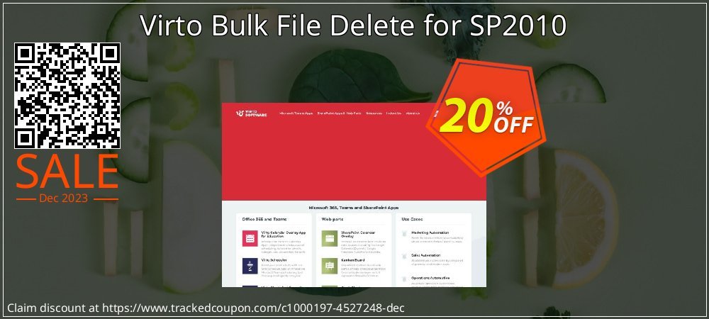 Virto Bulk File Delete for SP2010 coupon on Constitution Memorial Day promotions