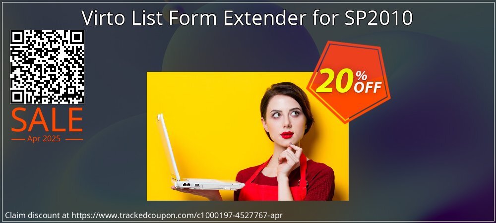 Virto List Form Extender for SP2010 coupon on April Fools' Day offering discount