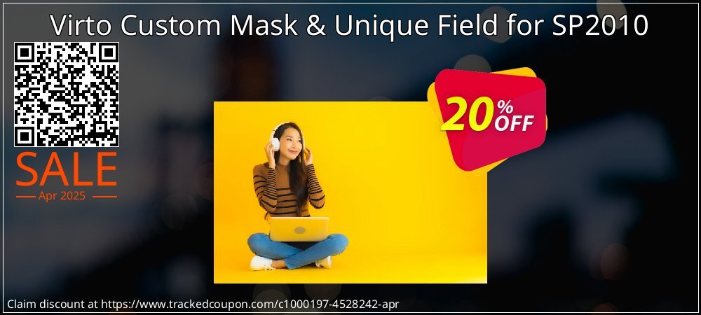 Virto Custom Mask & Unique Field for SP2010 coupon on Working Day discount