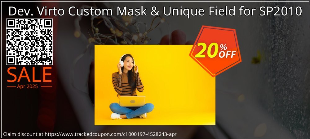 Dev. Virto Custom Mask & Unique Field for SP2010 coupon on Constitution Memorial Day offering discount