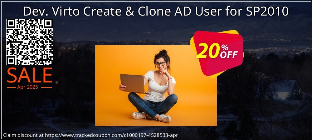 Dev. Virto Create & Clone AD User for SP2010 coupon on Virtual Vacation Day offering discount