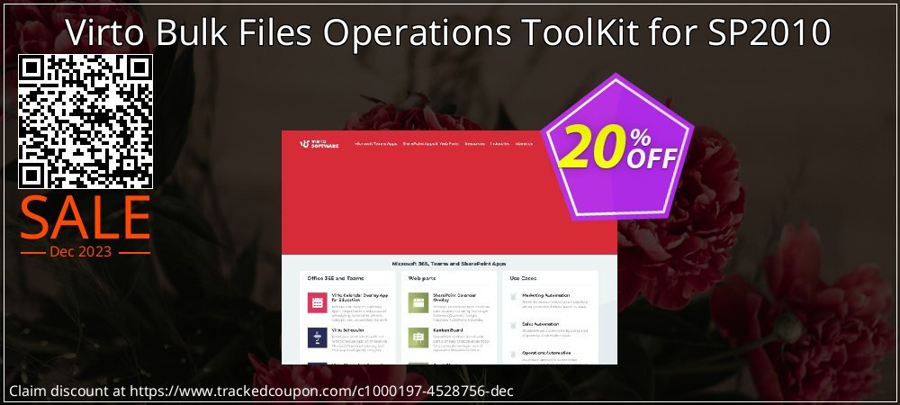 Virto Bulk Files Operations ToolKit for SP2010 coupon on World Party Day discount
