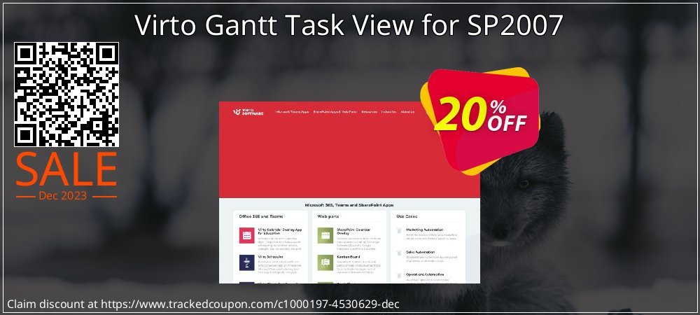 Virto Gantt Task View for SP2007 coupon on World Password Day offering sales