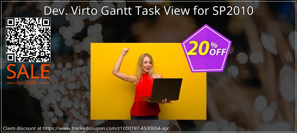 Dev. Virto Gantt Task View for SP2010 coupon on April Fools' Day deals