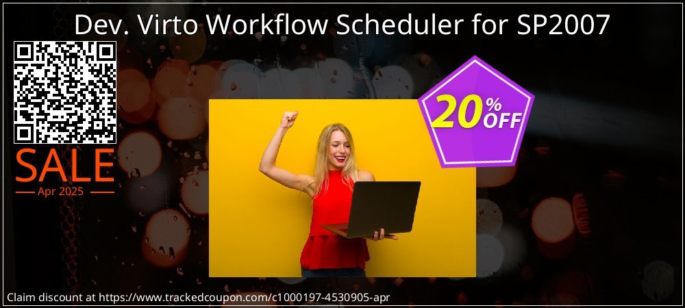 Dev. Virto Workflow Scheduler for SP2007 coupon on National Walking Day deals