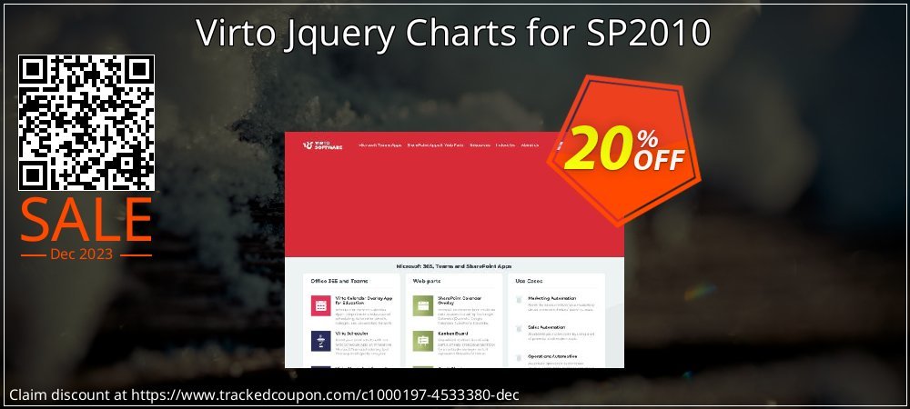 Virto Jquery Charts for SP2010 coupon on National Walking Day deals