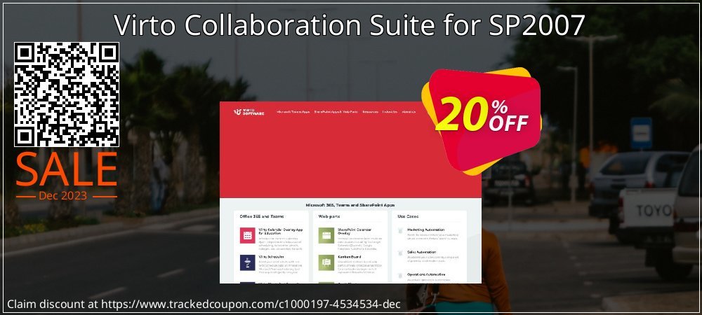 Virto Collaboration Suite for SP2007 coupon on April Fools' Day offer