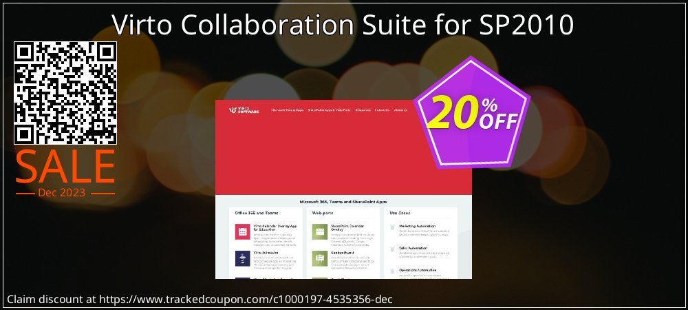Virto Collaboration Suite for SP2010 coupon on World Party Day super sale