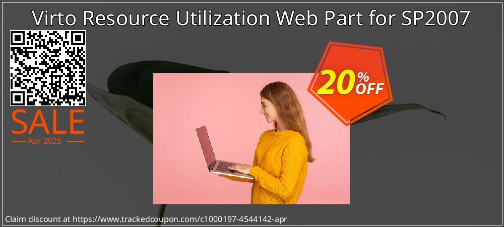 Virto Resource Utilization Web Part for SP2007 coupon on April Fools' Day promotions