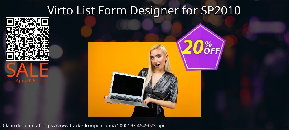 Virto List Form Designer for SP2010 coupon on Easter Day discounts