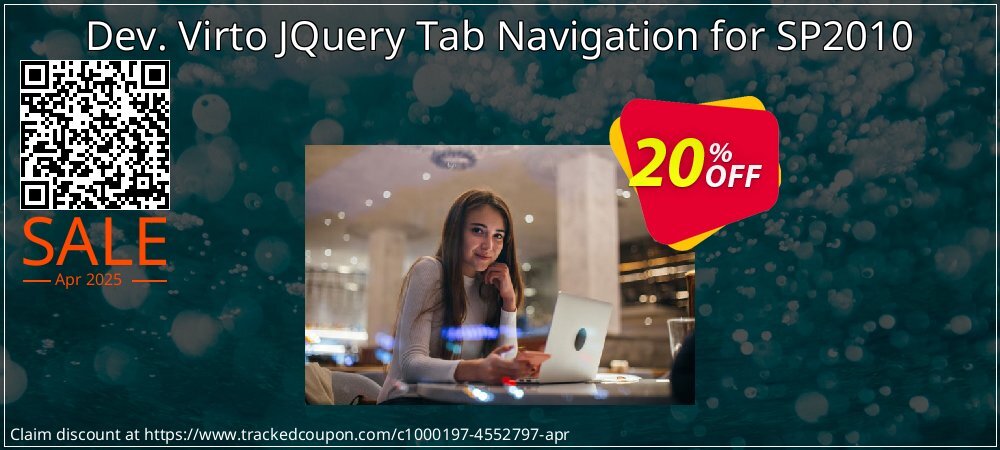 Dev. Virto JQuery Tab Navigation for SP2010 coupon on April Fools Day offering discount