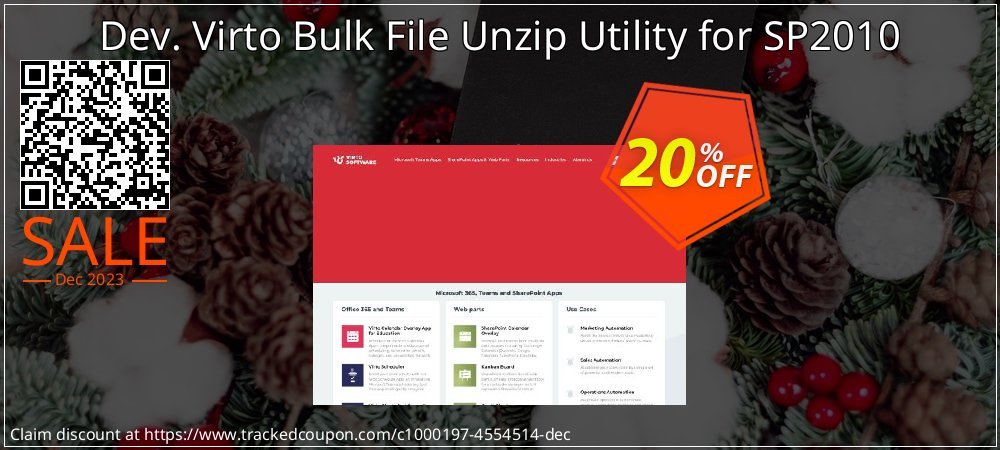 Dev. Virto Bulk File Unzip Utility for SP2010 coupon on Tell a Lie Day discount