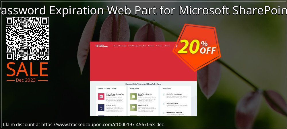 Virto Password Expiration Web Part for Microsoft SharePoint 2010 coupon on Easter Day offering sales