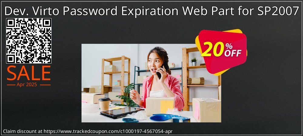 Dev. Virto Password Expiration Web Part for SP2007 coupon on Tell a Lie Day super sale