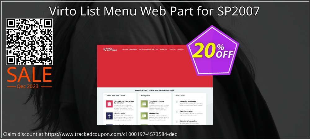 Virto List Menu Web Part for SP2007 coupon on Tell a Lie Day offer