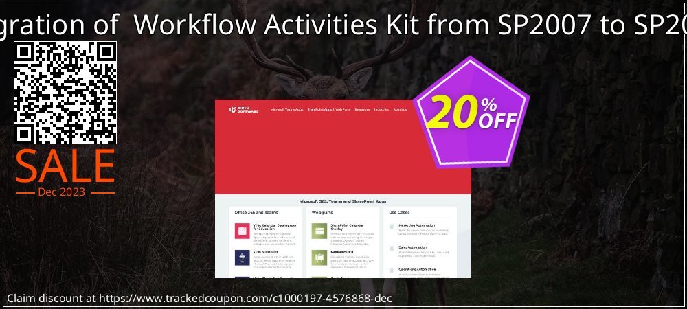 Migration of  Workflow Activities Kit from SP2007 to SP2010 coupon on Easter Day deals