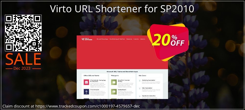 Virto URL Shortener for SP2010 coupon on Working Day deals