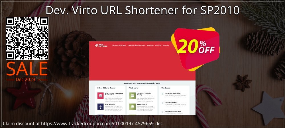Dev. Virto URL Shortener for SP2010 coupon on Tell a Lie Day offer