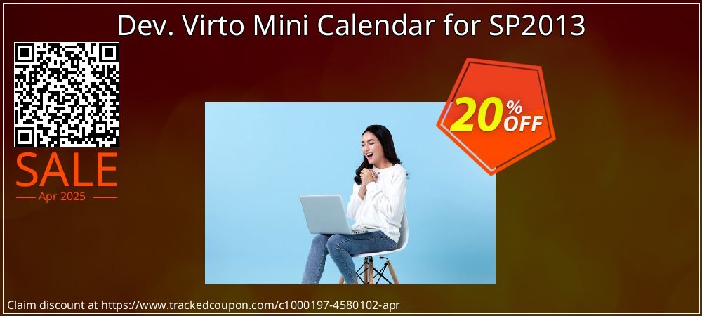 Dev. Virto Mini Calendar for SP2013 coupon on April Fools' Day offering discount