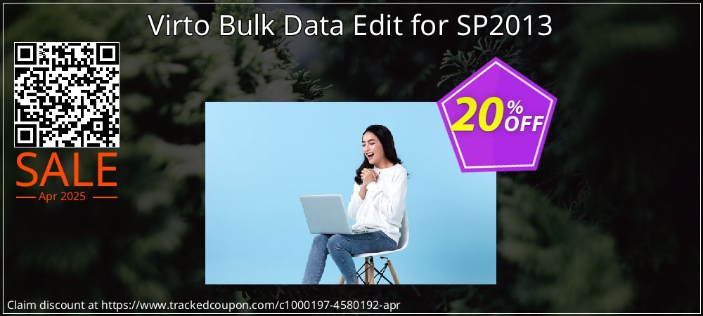 Virto Bulk Data Edit for SP2013 coupon on April Fools' Day offering discount