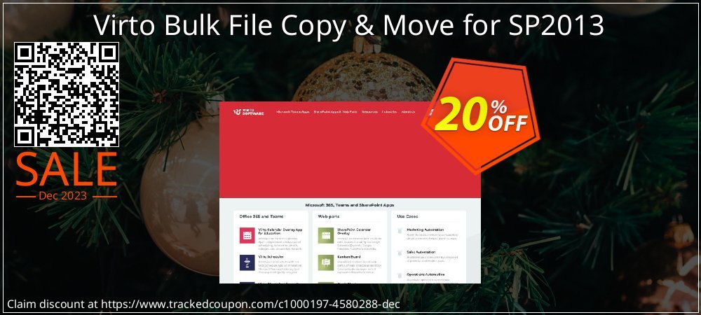 Virto Bulk File Copy & Move for SP2013 coupon on Easter Day deals