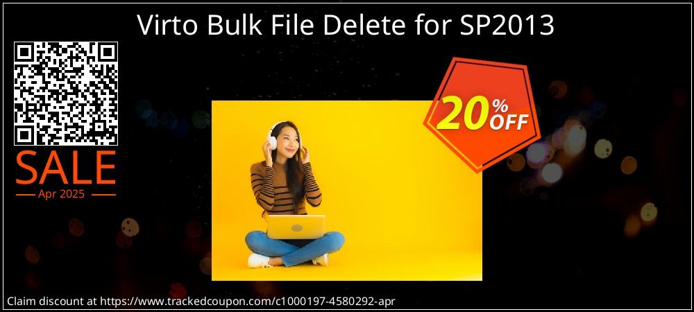 Virto Bulk File Delete for SP2013 coupon on April Fools' Day offering sales