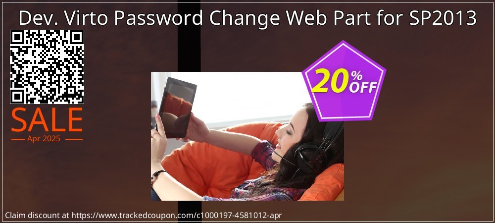 Dev. Virto Password Change Web Part for SP2013 coupon on April Fools' Day offering sales