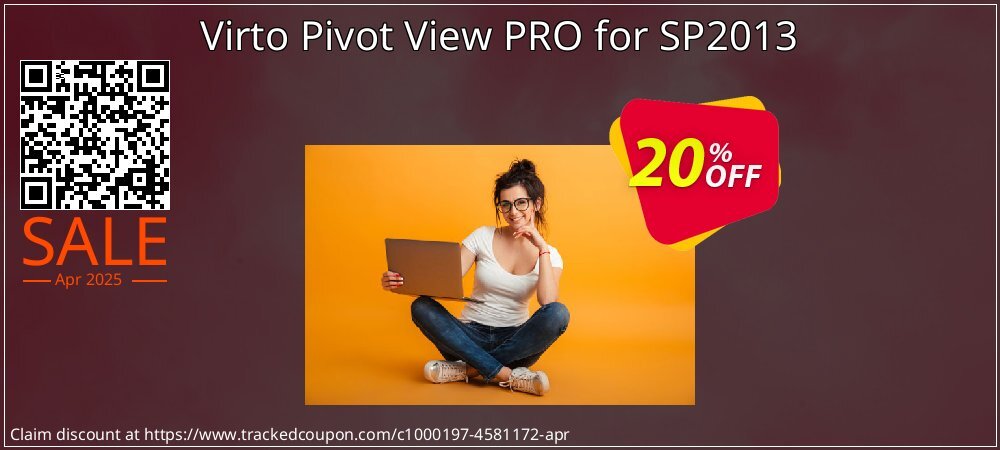 Virto Pivot View PRO for SP2013 coupon on April Fools' Day discount