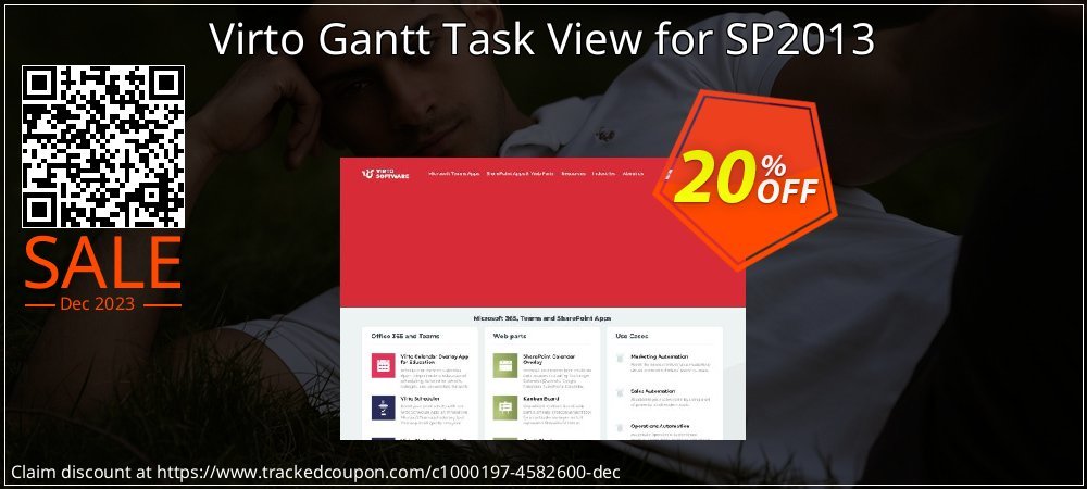 Virto Gantt Task View for SP2013 coupon on National Walking Day sales