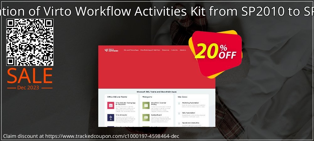 Migration of Virto Workflow Activities Kit from SP2010 to SP2013 coupon on April Fools' Day offering sales
