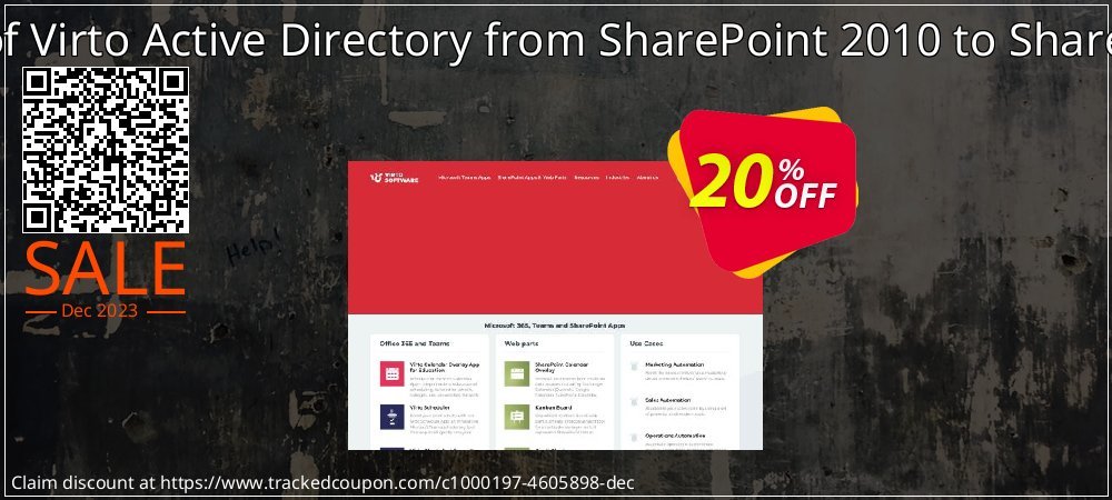 Migration of Virto Active Directory from SharePoint 2010 to SharePoint 2013 coupon on Easter Day super sale