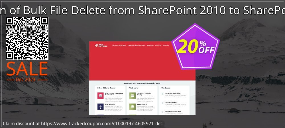 Migration of Bulk File Delete from SharePoint 2010 to SharePoint 2013 coupon on National Loyalty Day discount