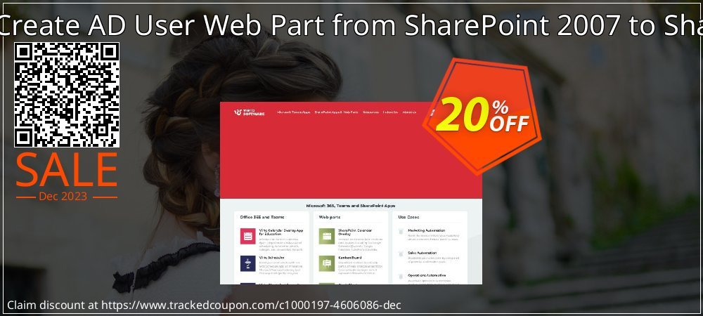 Migration of Create AD User Web Part from SharePoint 2007 to SharePoint 2010 coupon on World Party Day offering sales