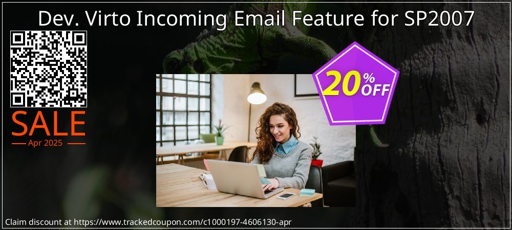 Dev. Virto Incoming Email Feature for SP2007 coupon on World Backup Day discount