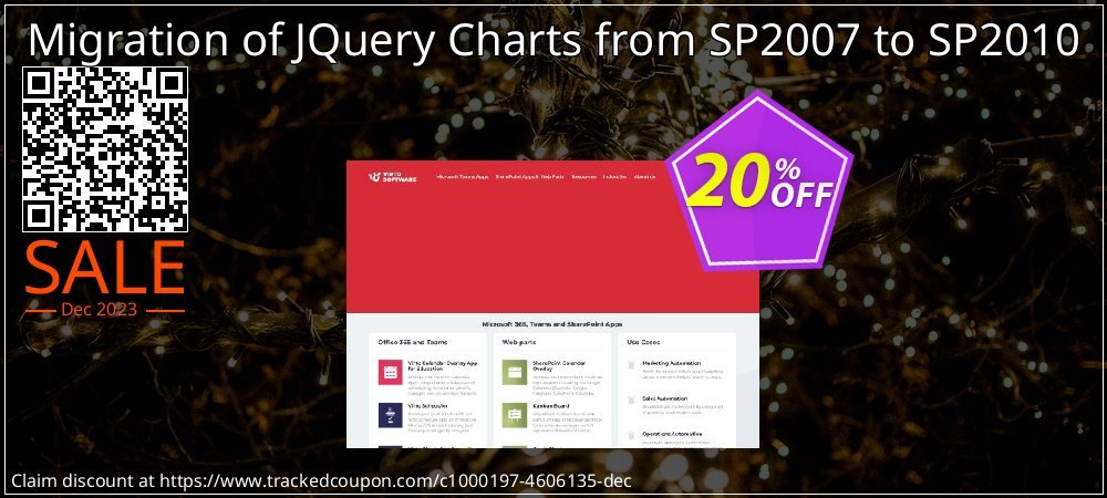 Migration of JQuery Charts from SP2007 to SP2010 coupon on National Walking Day sales
