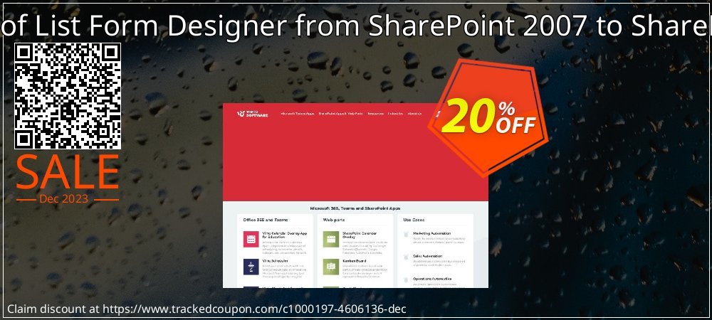 Migration of List Form Designer from SharePoint 2007 to SharePoint 2010 coupon on World Party Day deals